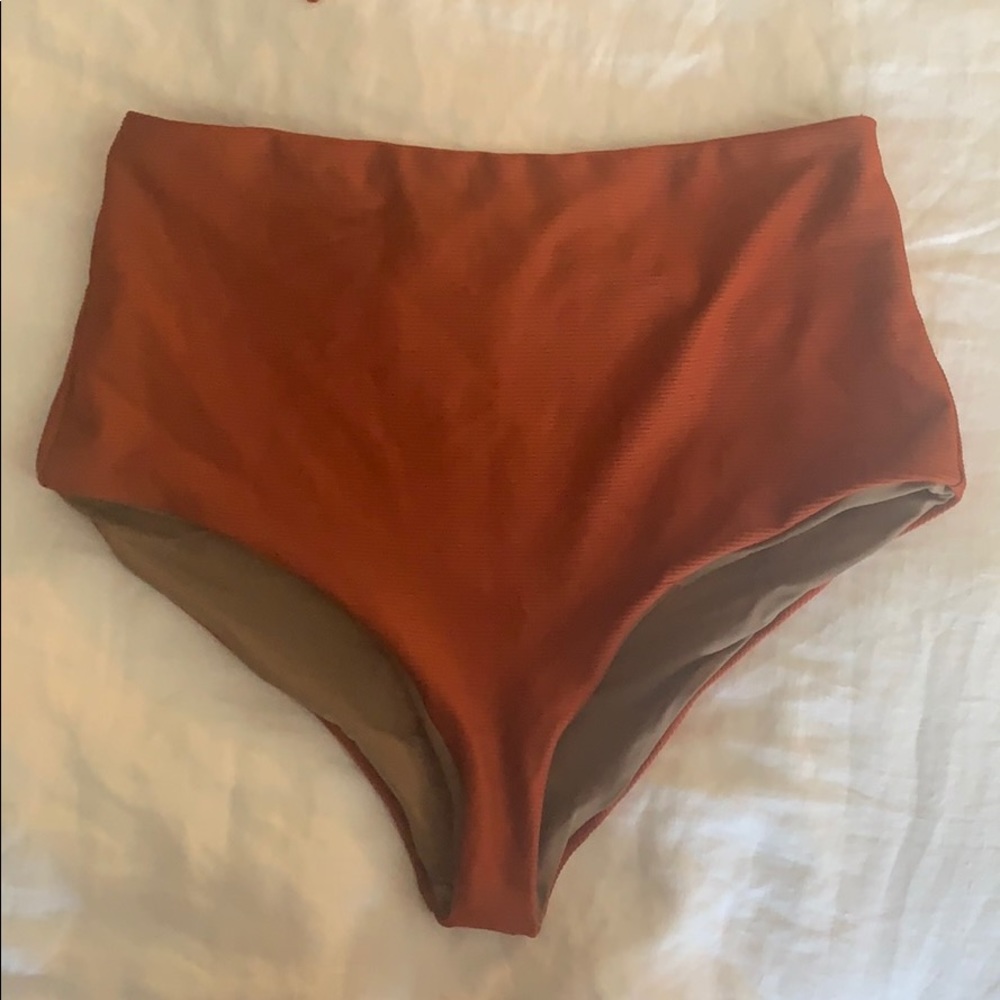 Mara Hoffman Lydia High Waisted Bikini Bottoms